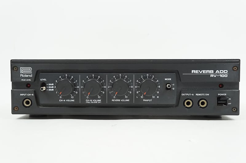 ローランド REVERB ADD アナログ スプリング リバーブ RV-100 SALE Ends May 12] Roland RV-100 Reverb Add Vintage Analog