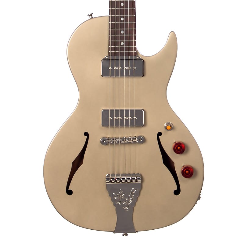 B&G Guitars Step Sister Crossroads - Cutaway / P90 - Champagne - SSCHPCP - Semi-Hollow Electric Guitar - NEW! image 1