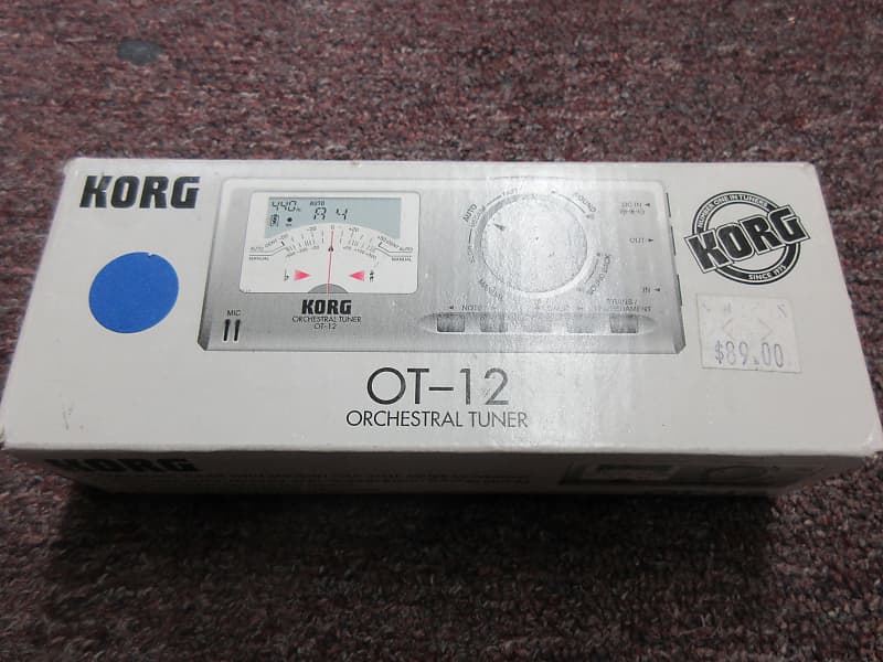 Korg OT-12 Orchestral Tuner New Old Stock | Reverb