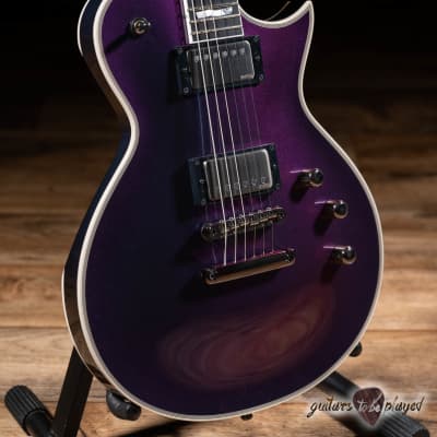 ESP Eclipse Custom EMG Electric Guitar w/ Case – Andromeda II image 3