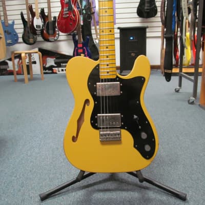 Nash Nash T72TL Semi-hollow body HH T-Style Electric Guitar w/ Deluxe Nash Hardcase - Cream for sale