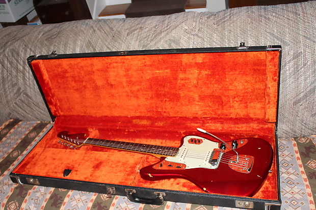 Fender Jaguar 1963 Candy Apple Red image 1
