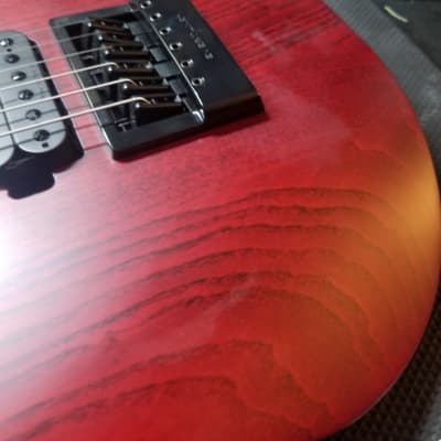 Solar Guitars A1.6TBR - Matte transparent blood red image 5