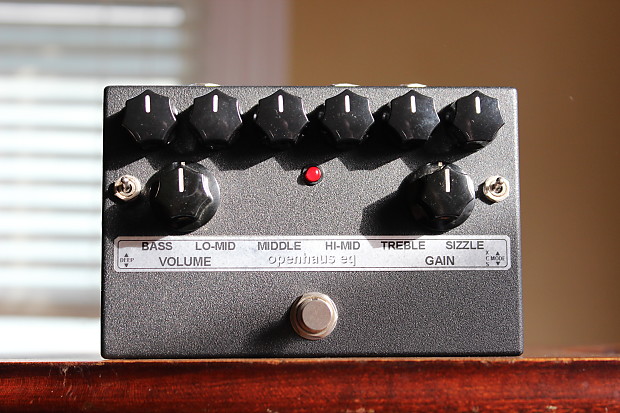 Toneczar Openhaus EQ distortion pedal (2014) - FREE shipping! image 1