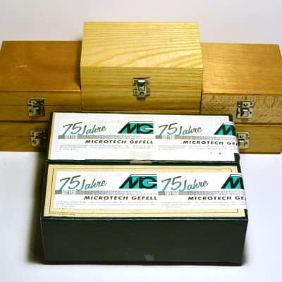 Vintage Neumann M582 Tube Condenser Microphone Pair with M71, M58, M94 & M70 capsules (like CMV563) image 20