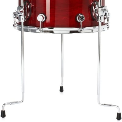 DW Performance Series Floor Tom - 14 x 16 inch - Cherry Stain Lacquer image 1