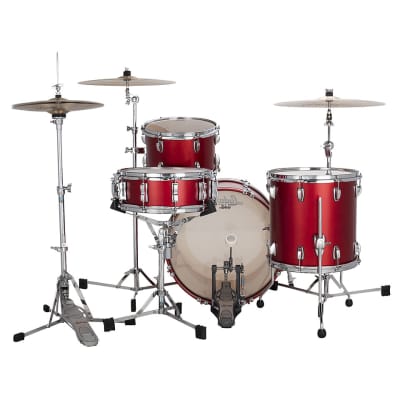 Ludwig Classic Maple Downbeat 20" Diablo Red 3 Pcs. Shell Set image 3