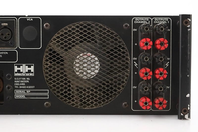 HH electronic パワーアンプ VX-200 MOS-FET HH Electronic VX-1200 Mos-Fet High Performance Professional