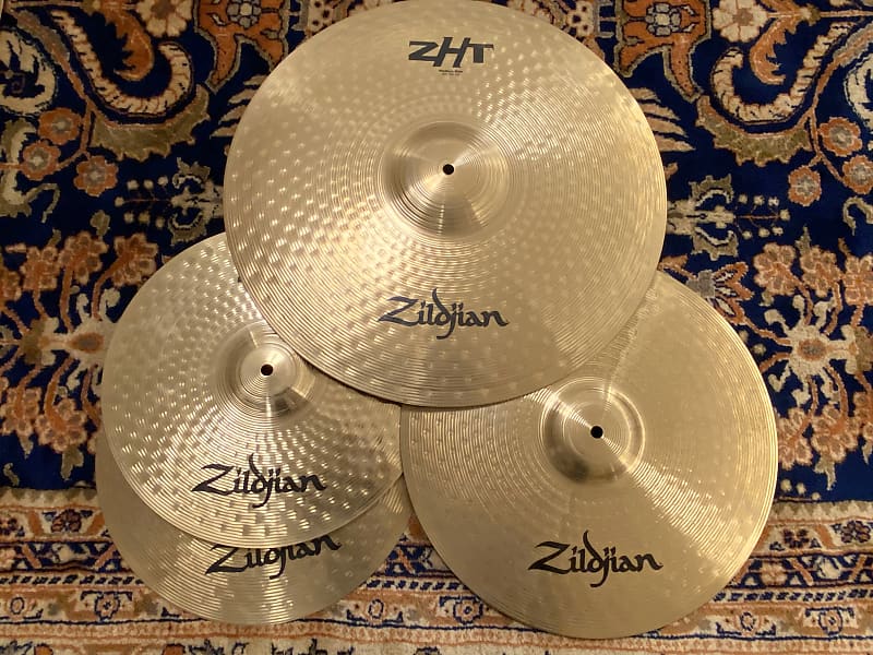 Zildjian ZHT PACK HI HAT ZHT 14” CRASH ZHT 16” RIDE ZHT 20” Reverb