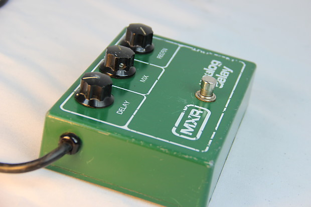 MXR M-118 Analog delay pedal 1978 green | Reverb