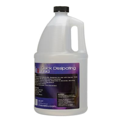 4x CHAUVET DJ QDF 4-Pack of Quick Dissipating Fog Fluid/Juice Gallon image 2