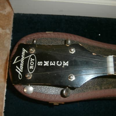 Vintage 1950's Harmony Roy Smeck 5-String Banjo Project w/ Original Case! image 3