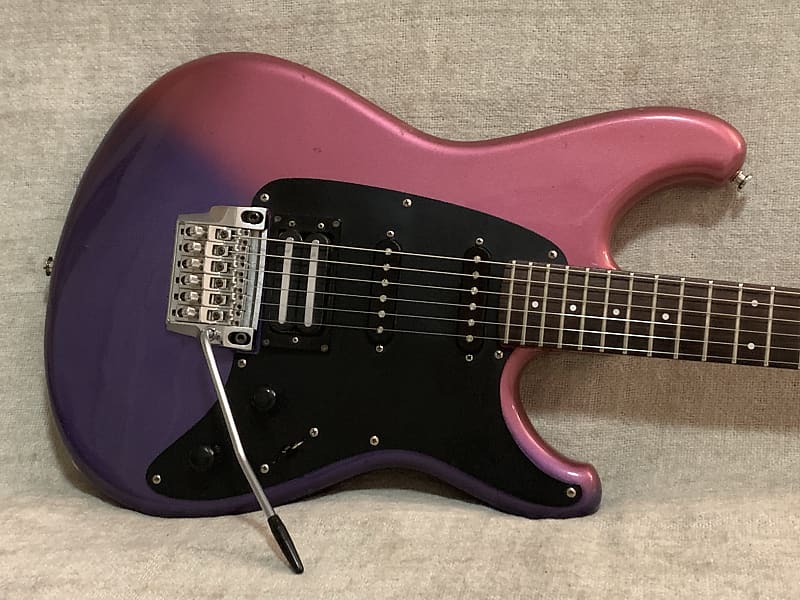 Vintage 1985 Ibanez RS440 Roadstar II Series Super Rare “Violet Halfburst”  Purple Pink Finish HSS Japan