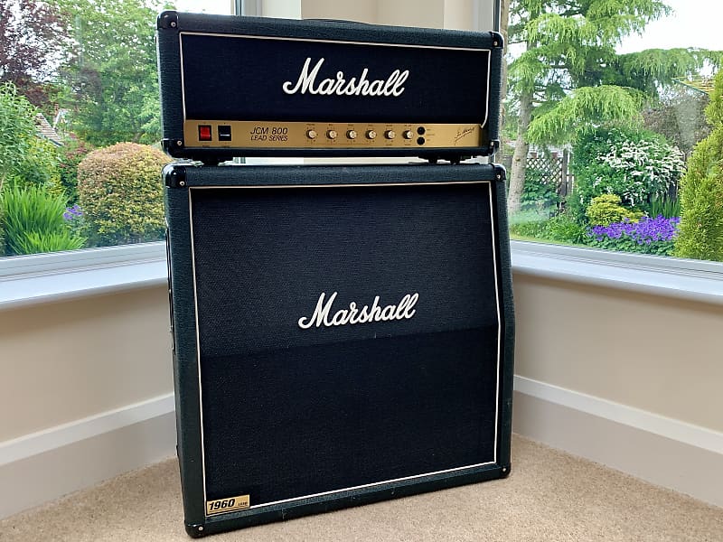 Marshall JCM800 2203 100W + 1960A 4x12 Speaker Cab