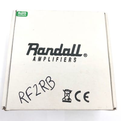 Randall Model RF2RB Overdrive/Mute Bass Amplifier Footswitch - 1/4" Connector image 4