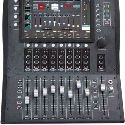 Peavey Aureus 28-Channel Digital Mixer 10" Touchscreen, Motorized Faders, 8 Aux Send, 16 Pre-Amps image 1