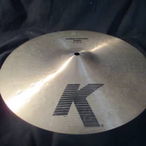 Zildjian K 14 Inch Dark Thin Crash Cymbal, Hand Hammered, Mint