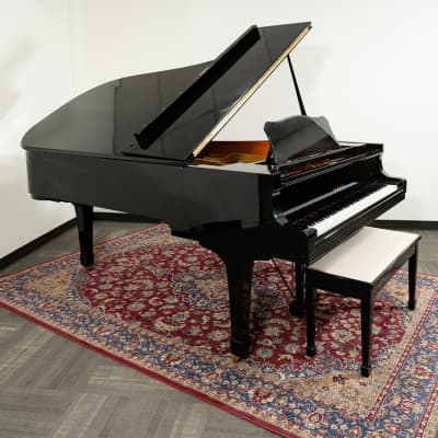 Yamaha 7'6" C7 Grand Piano | Polished Ebony | SN: E4280386 | Used image 3