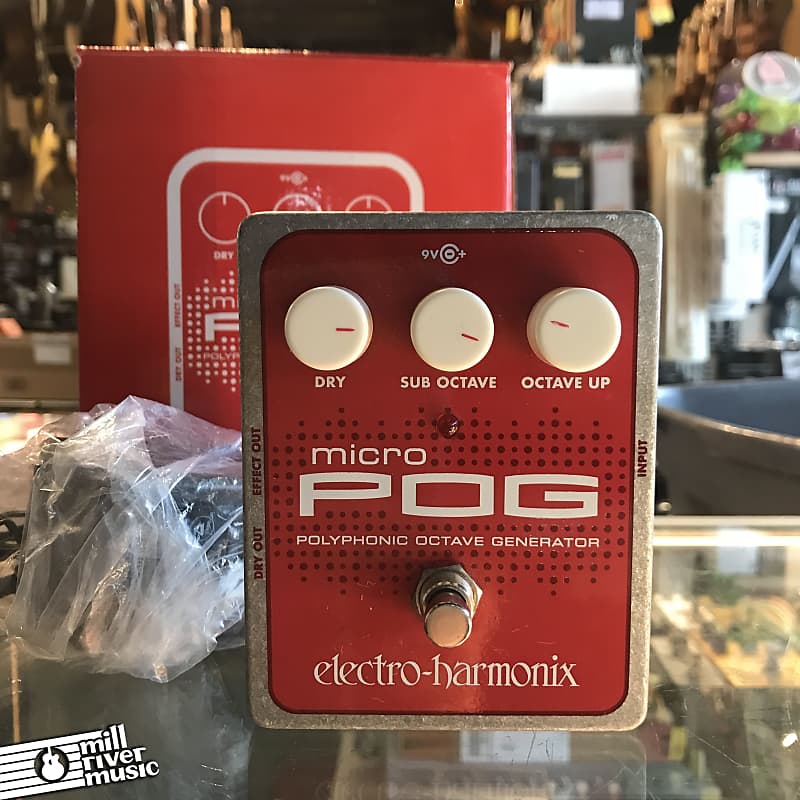 Electro-Harmonix Micro POG w/Box & PSU Used