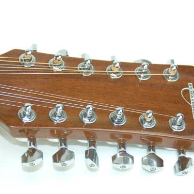 Oscar Schmidt 12 String Acoustic Guitar Model OD312-A  with Spruce Top - Natural image 4