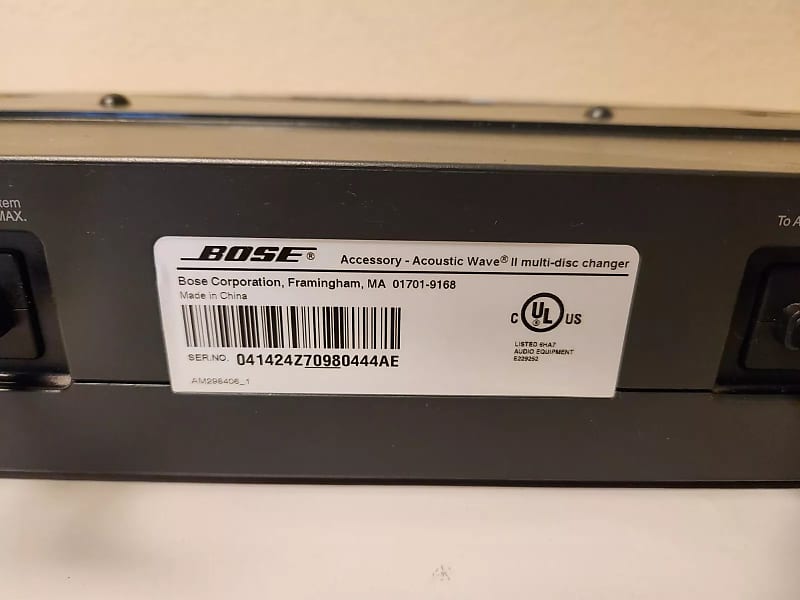 Bose Acoustic Wave Music System II Complete