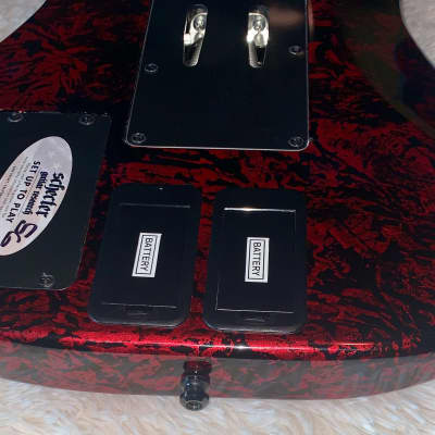 Schecter Sun Valley Super Shredder FR S Electric Guitar, Red Reign Sustainiac image 5
