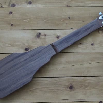 Woodsville Chicago 51 Lap Steel - Walnut, with Padded Gig Bag image 9