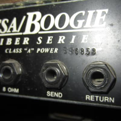 1988 Mesa / Boogie Studio .22 Black Clean w Footswitch One Owner image 11