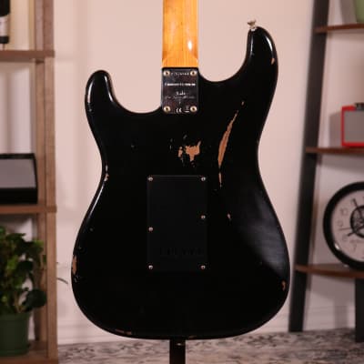Fender Custom Shop LTD Relic Stratocaster Dual-Mag - Rosewood Fingerboard, Aged Black image 8