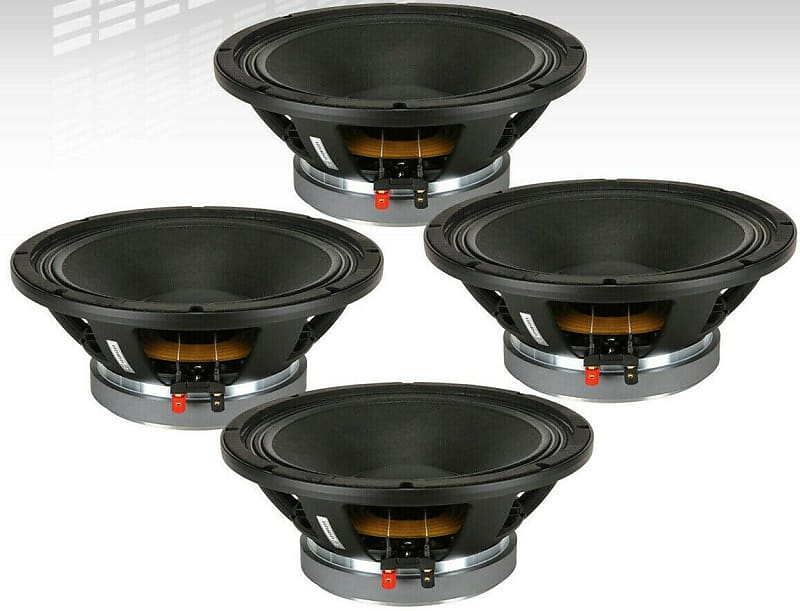 4 X B&C 12PE32 12" Midbass Car Audio Speaker 500 Watts 8-Ohms | Reverb