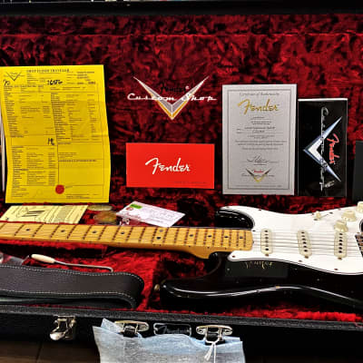 Fender Fender Stratocaster Relic LTD ED Custom “Show” Build 2021 1968 Aged Black image 2