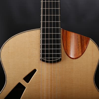 Immagine Avian Skylark 3A Natural All-solid Handcrafted African Mahogany Acoustic Guitar - 10