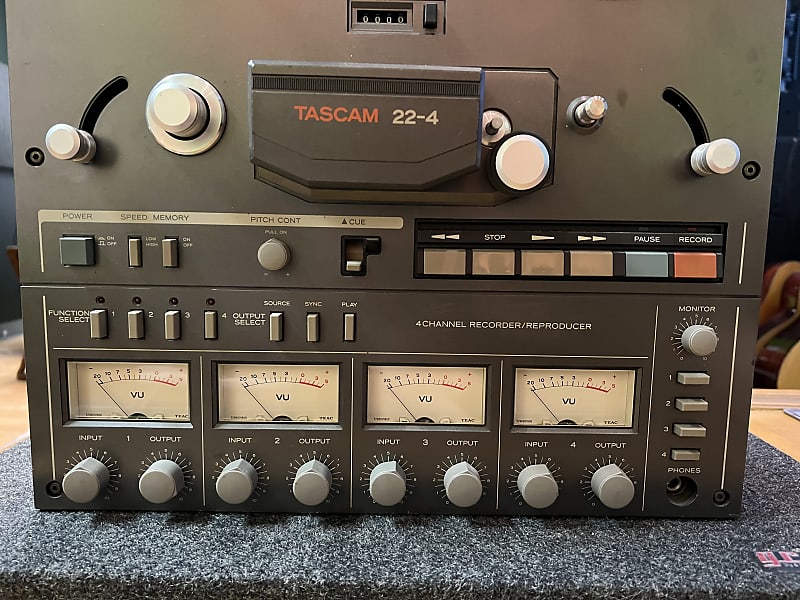 TASCAM 22-4 1980 4 Channel 4 Track Reel to Reel Tape Recorder