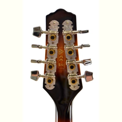 Ibanez M510E A-STYLE Acoustic Electric Mandolin – Brown Sunburst 2023 - Sunburst Gloss Finish image 5