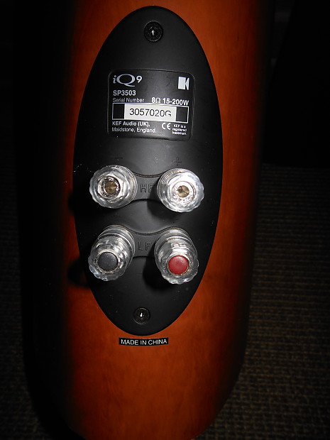 Cogent! KEF IQ9 Floorstanding Tower Speakers in Dark Apple/ Pair