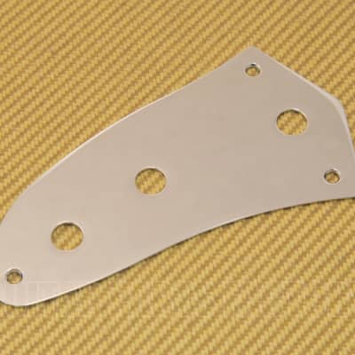 005-4505-000 Fender USA Chrome Lower Control Plate for Jaguar USA/Mexico