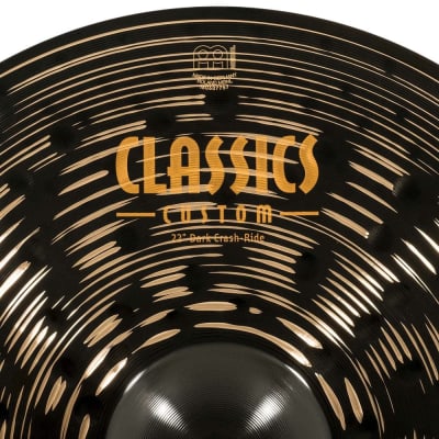 Meinl Classics Custom Dark Crash/Ride Cymbal 22 image 4