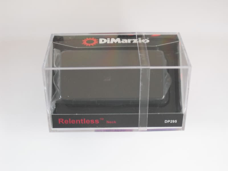 DiMarzio Relentless Bass Neck Pick-up W/Gloss Black Cover DP 295 image 1