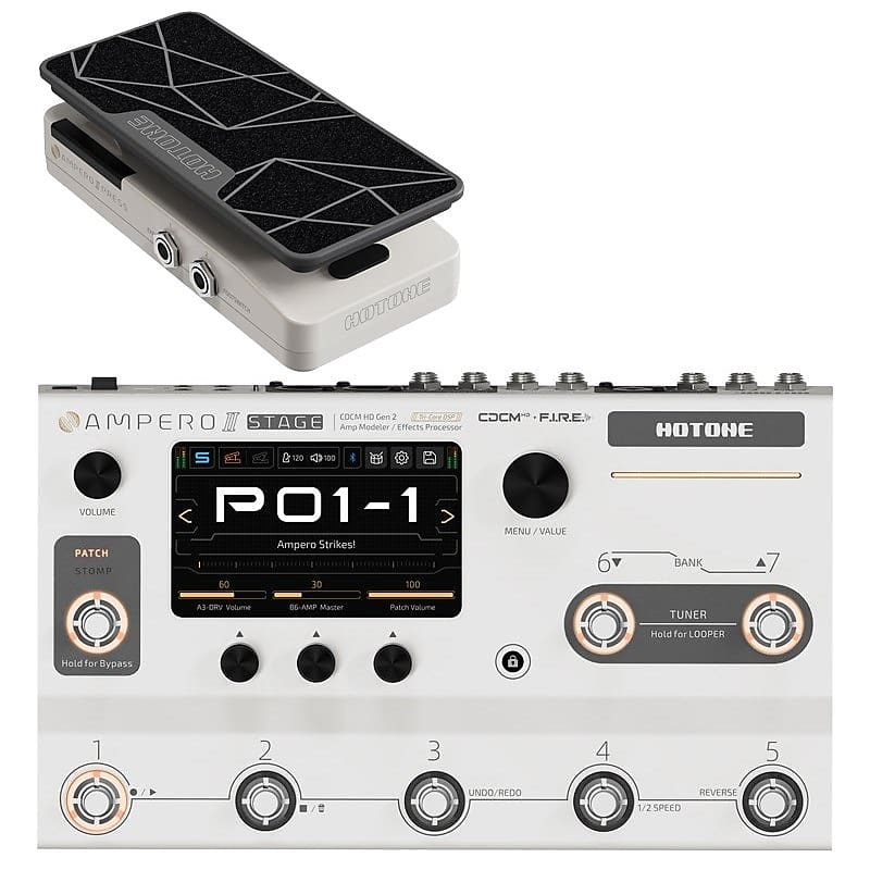 【全品送料無料】 HOTONE Reverb | Set PRESS II StageAMPERO II Ampero ギター