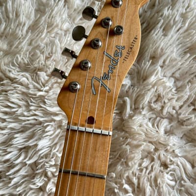 Fender Deluxe Nashville Telecaster with Bigsby & Mini Humbucker - 2017 - Honey Blonde image 6