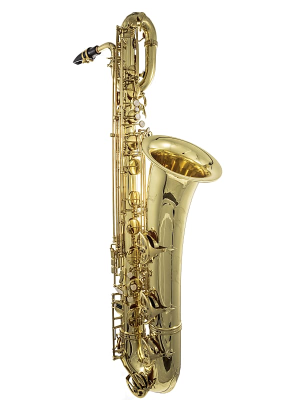 Lacquer Professional Baritone Saxophone Low Bb Reverb