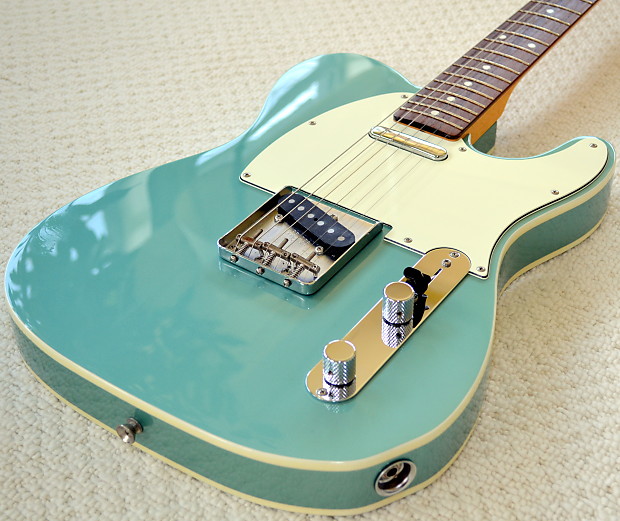 2013 Fender Double Bound 62 Reissue Telecaster Ocean