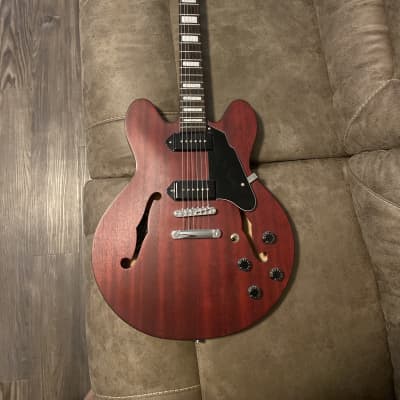 Grote Semi-Hollow Body Guitar 2021 Maroon image 1