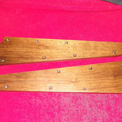 Roland Jupiter 6 Replacement Solid Walnut Wood Sides image 4