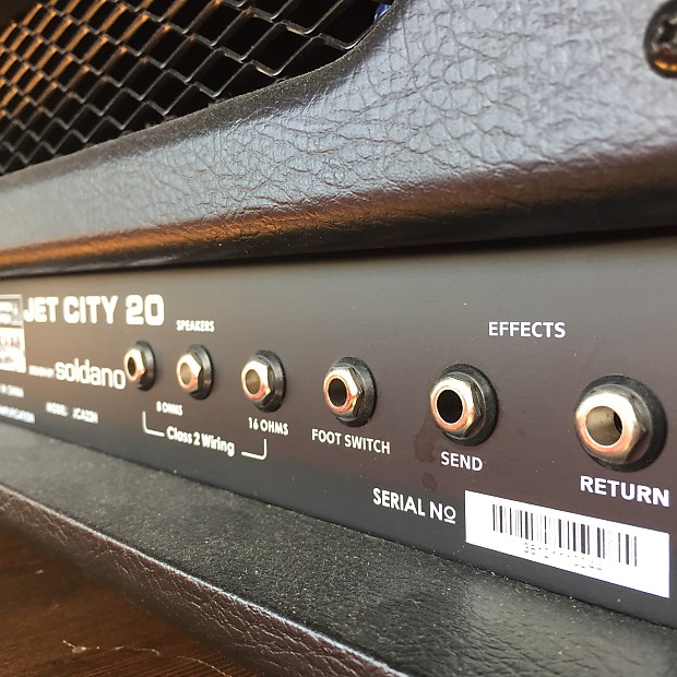 Jet City 20 JCA22H Tube Amp Head designed by Soldano