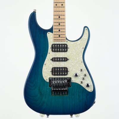 Tom Anderson The Classic Bora to Trasparent Blue Burst [SN 07-22-08N] (04/11) for sale