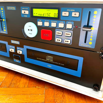 DAP Audio 600D Dual Professional DJ CD Player and Control Unit with custom flight case! image 5