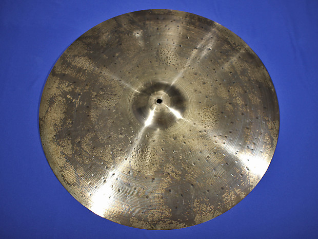 Modified Vintage KRUT 24" Ride - Episode 73 of The Cymbal Project - NS12 nickel silver image 1