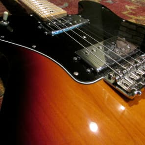 Fender Telecaster Deluxe Classic Player with Strat Tremolo, 3 Color Sunburst, Rare image 8