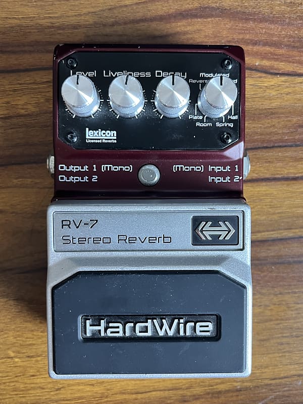 DigiTech Hardwire RV-7 Stereo Reverb